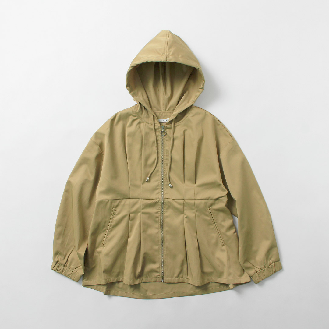 Kelen（ケレン） VESTY ウエストタックデザイン フードジャケット