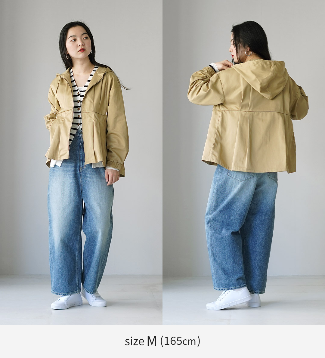 Kelen（ケレン） VESTY ウエストタックデザイン フードジャケット