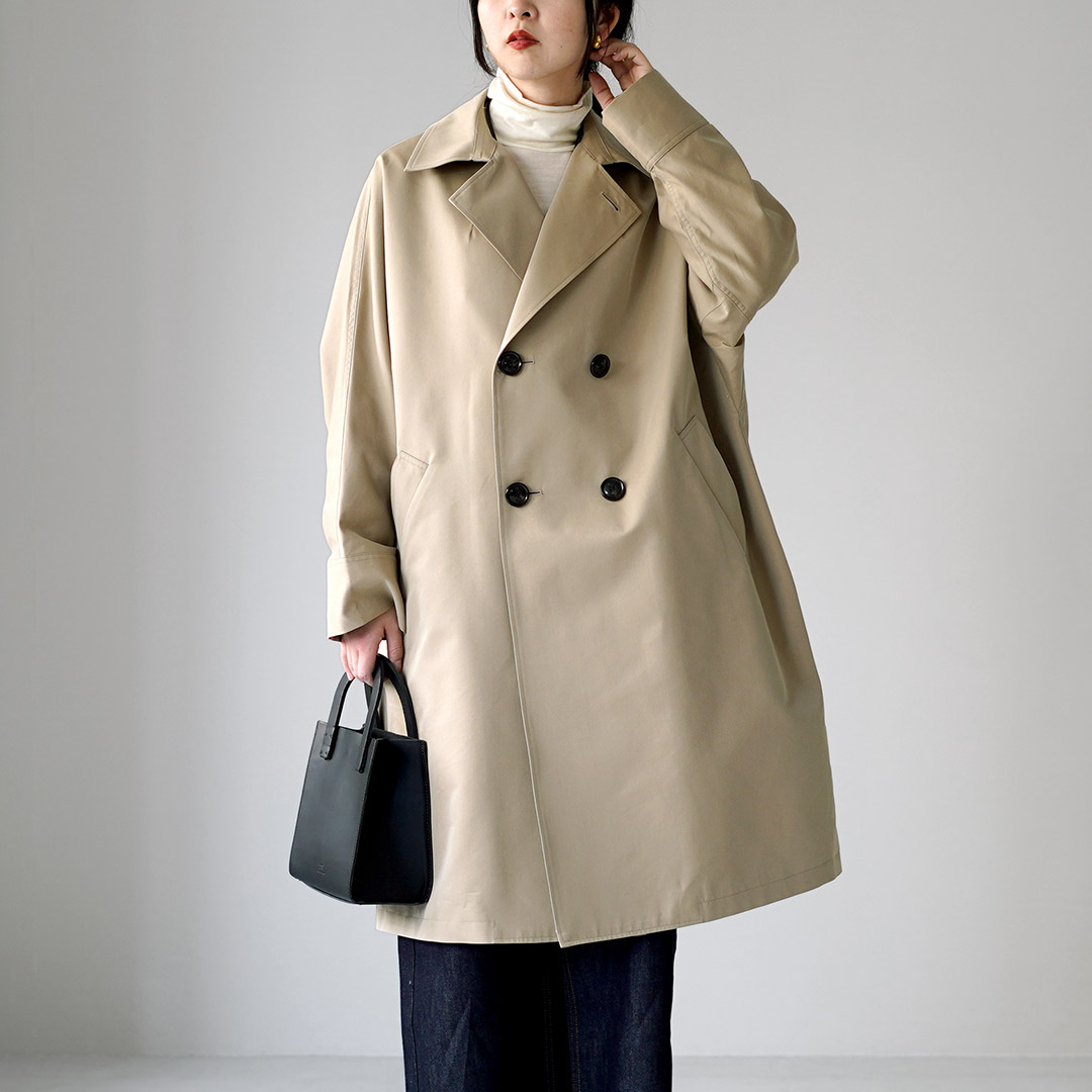 TICCA（ティッカ） テント トレンチコート 日本製 / レディース ライト