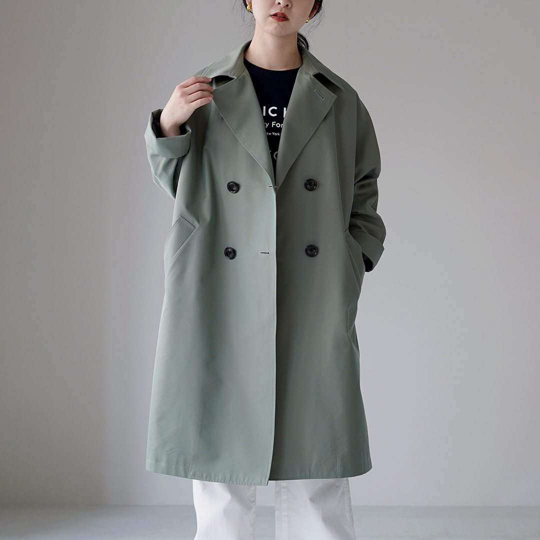 TICCA（ティッカ） テント トレンチコート 日本製 / レディース