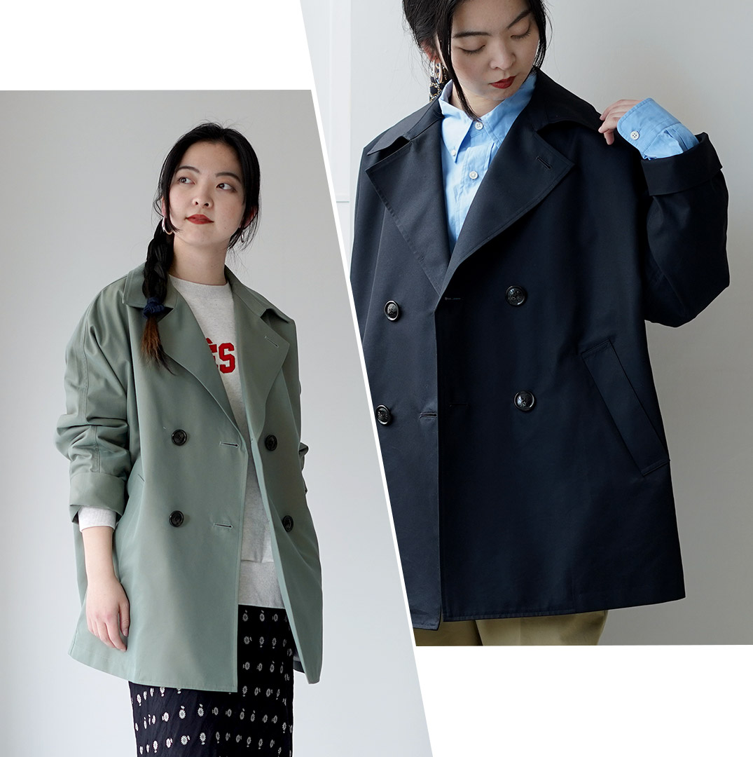 TICCA（ティッカ） Mini テント トレンチコート 日本製 / レディース