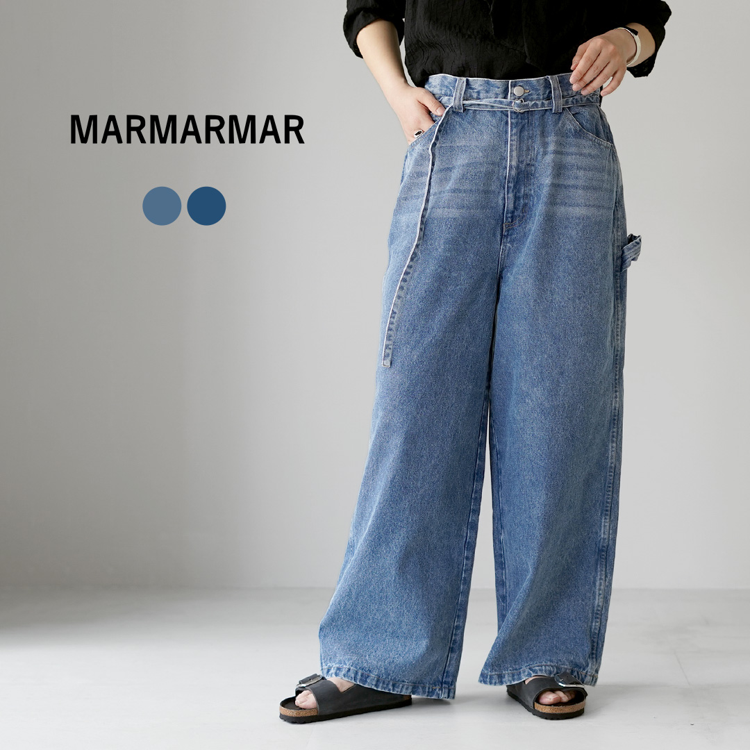 MARMARMAR（マーマーマー） ワイド デニム パンツ / レディース