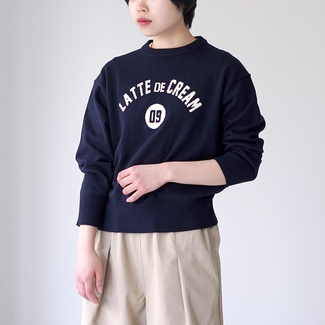 【オシャレ⭐mao made】紺　ニット　セーター　サイズFree mao made - 【オシャレ⭐mao made】紺 ニット セーター サイズFree の