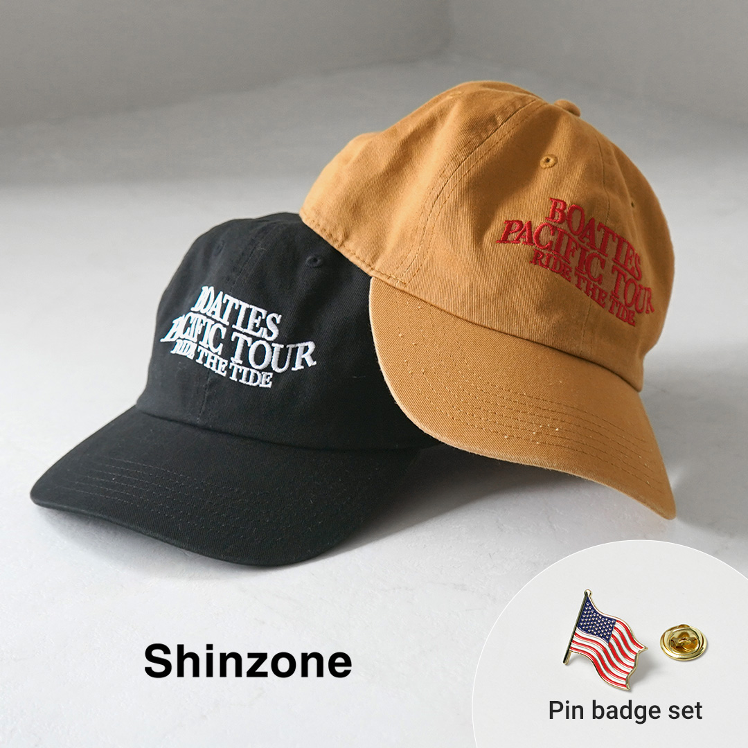 SHINZONE�i�V���]�[���j �{�[�e�B�[�Y �c�A�[ �L���b�v 26MMSIT05 / ���f�B�[�X �X�q �h�J BOATIES TOUR CAP