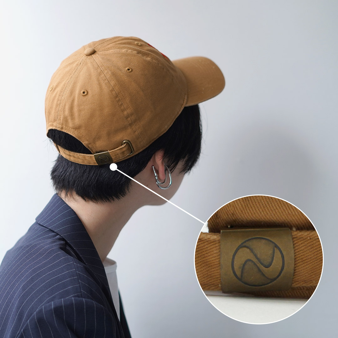 【新品未使用】OUR TINY STORE 金子 パリテキサス ブラウン cap Shinzone（シンゾーン） ボーティーズ ツアー キャップ 26MMSIT05