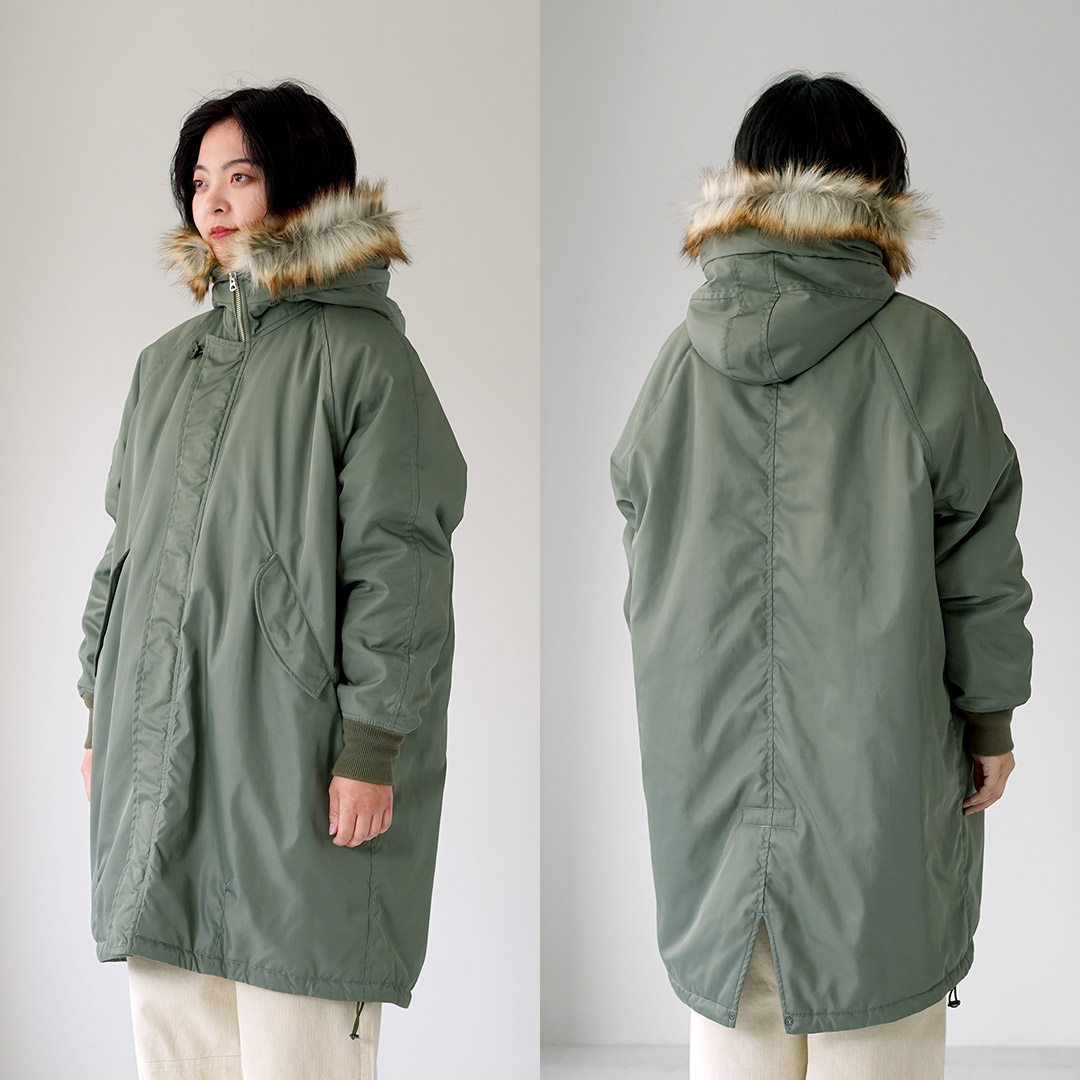 TICCA（ティッカ） モッズコート 日本製 / レディース 中綿 ミドル