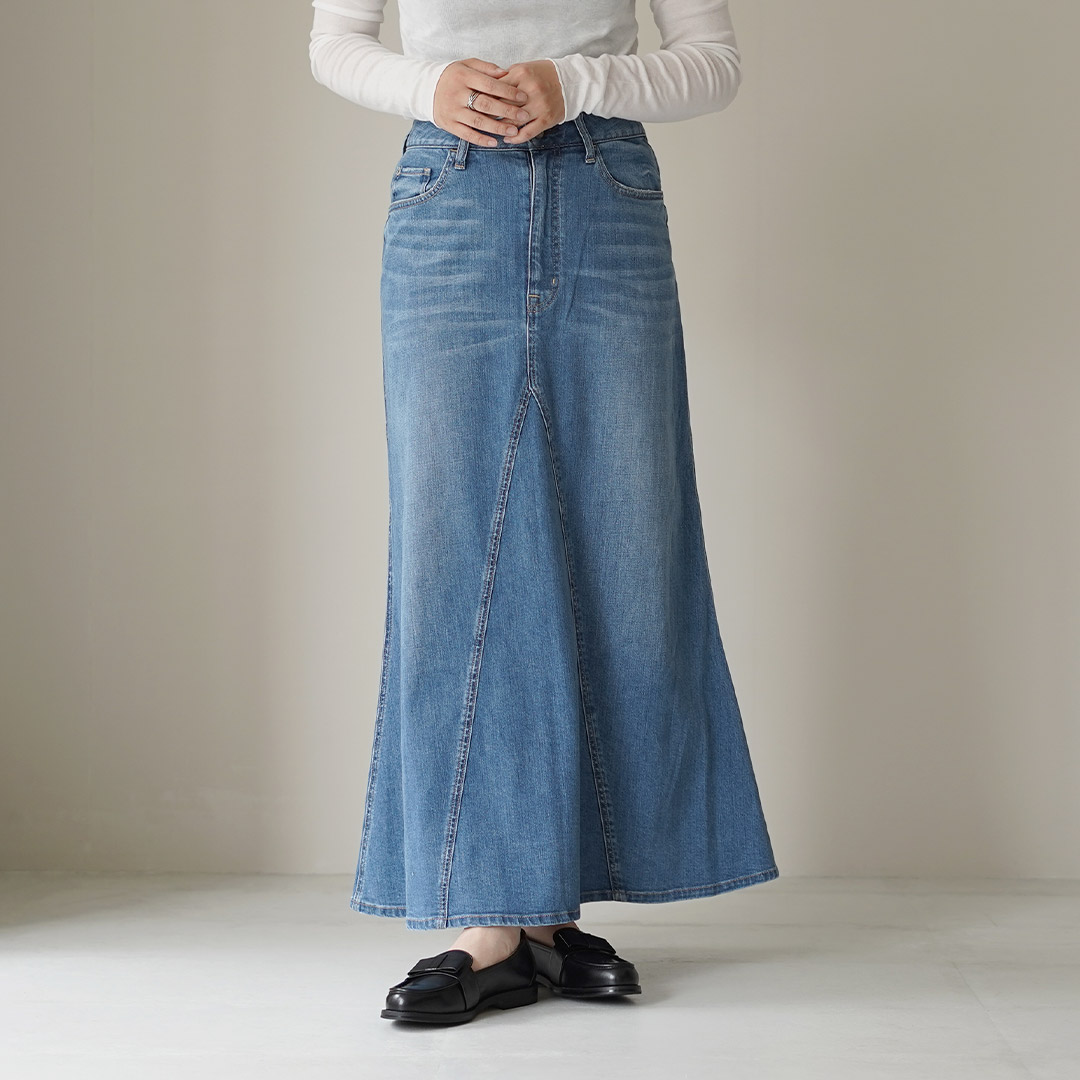 Healthy denim（ヘルシーデニム） Apricot フレアスカート