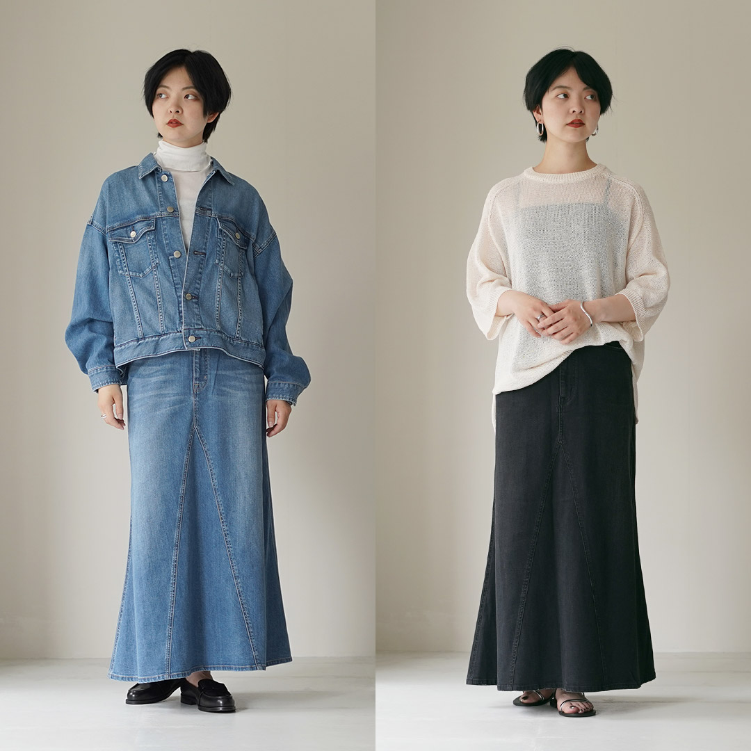 Healthy denim（ヘルシーデニム） Apricot フレアスカート