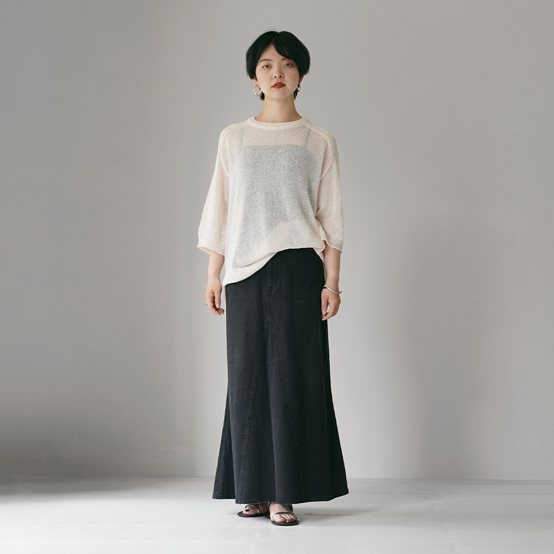 Healthy denim（ヘルシーデニム） Apricot フレアスカート