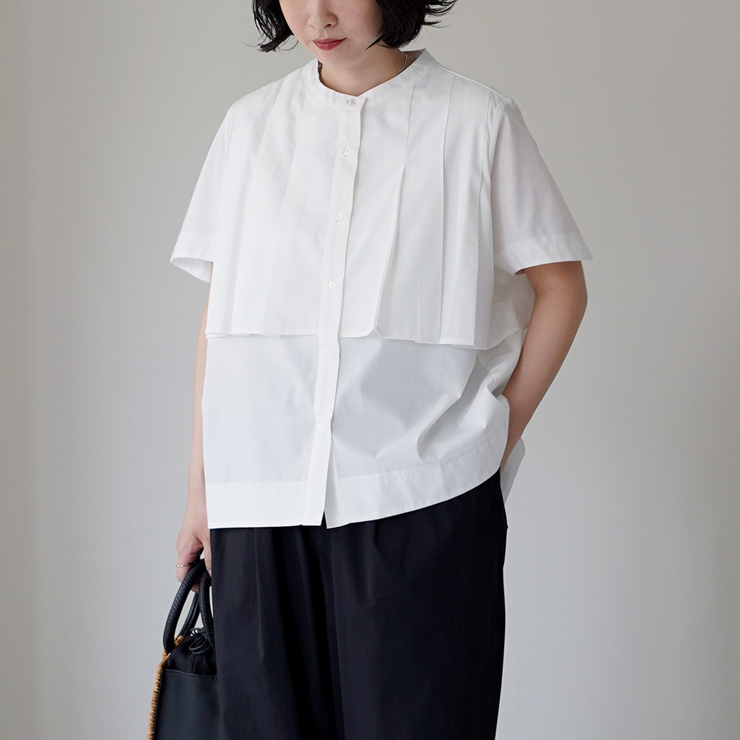 Kelen（ケレン） LIMAT フラップ タックブラウス / レディース シャツ