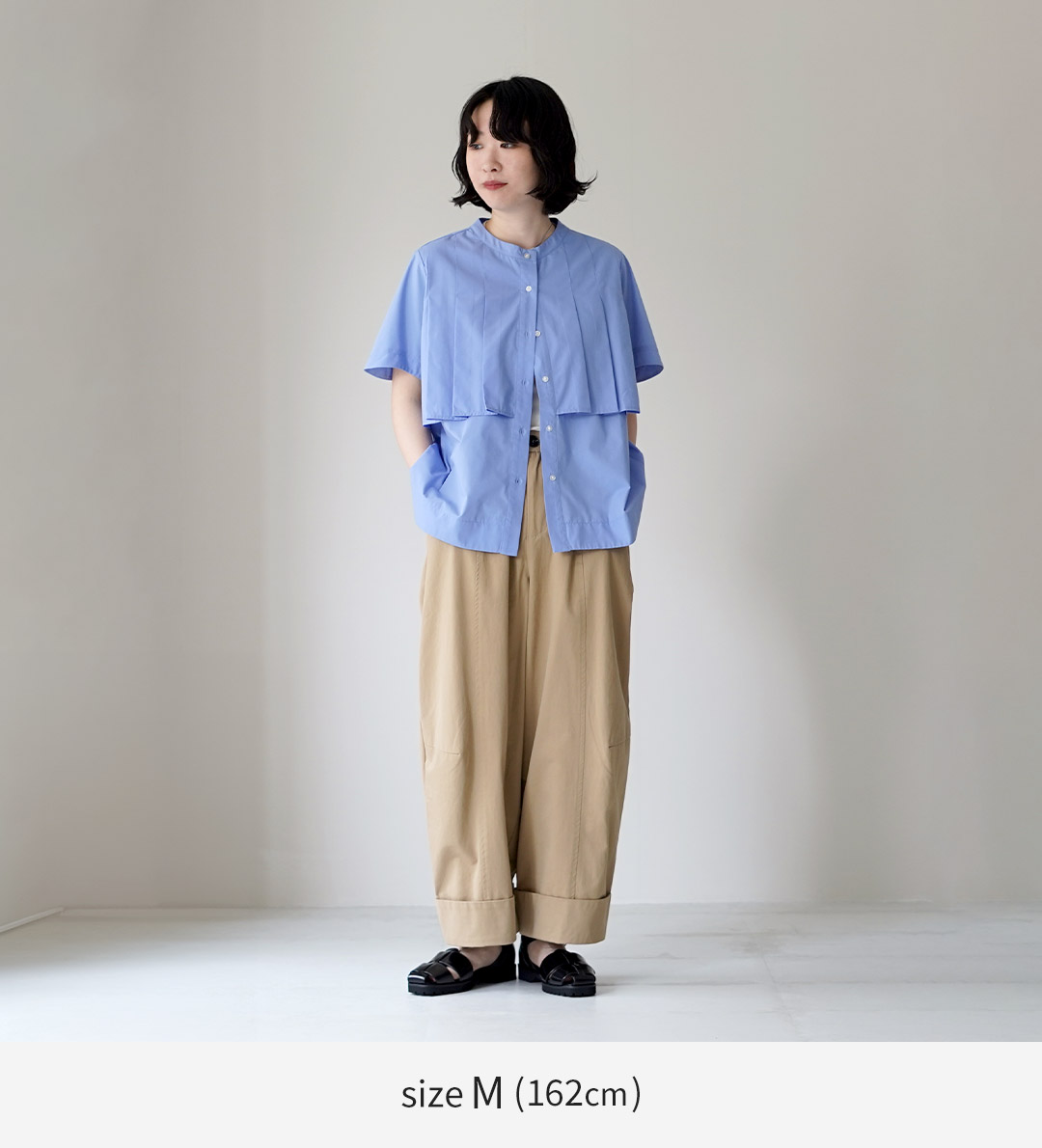 Kelen（ケレン） LIMAT フラップ タックブラウス / レディース シャツ
