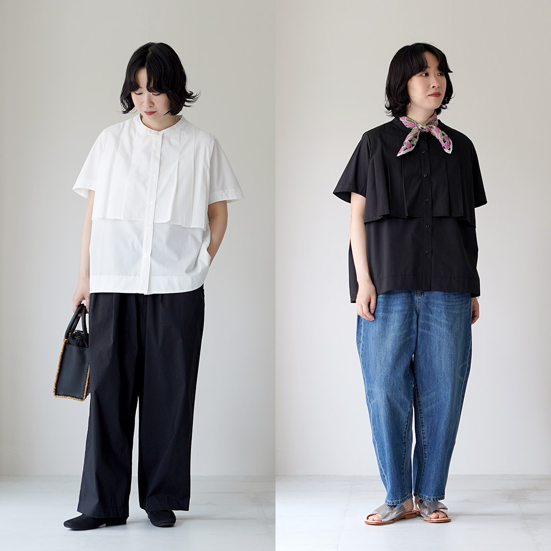 Kelen（ケレン） LIMAT フラップ タックブラウス / レディース シャツ