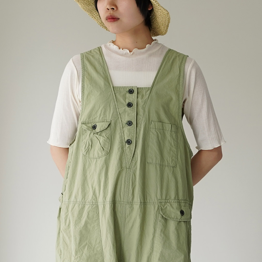 tumugu ツムグ サロペット オールインワン ゆったり 日本製 tumugu（ツムグ） タイプライター サロペット / レディース