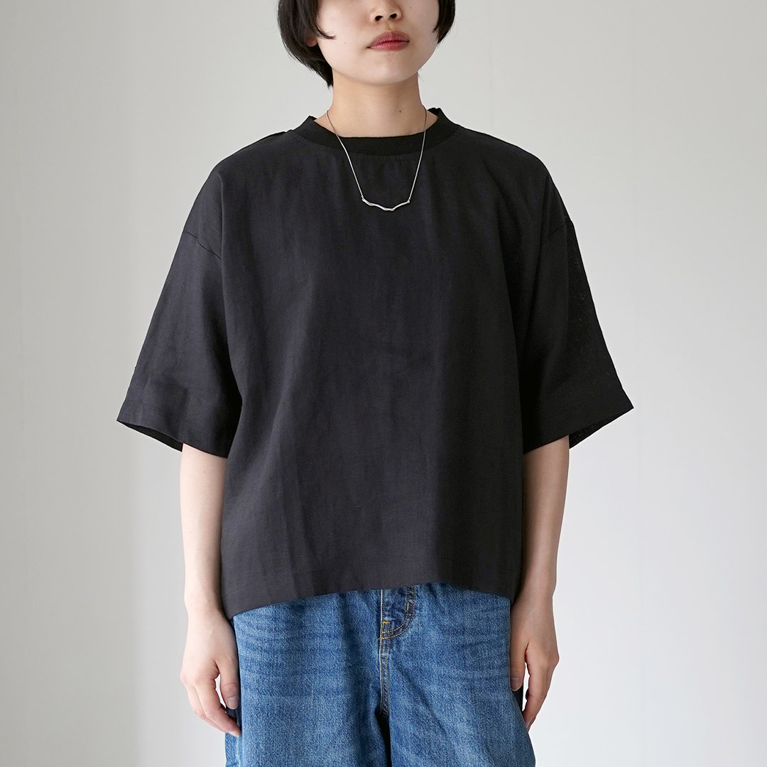 mao made（マオメイド） リネン Tシャツ / レディース 半袖 : GochI by