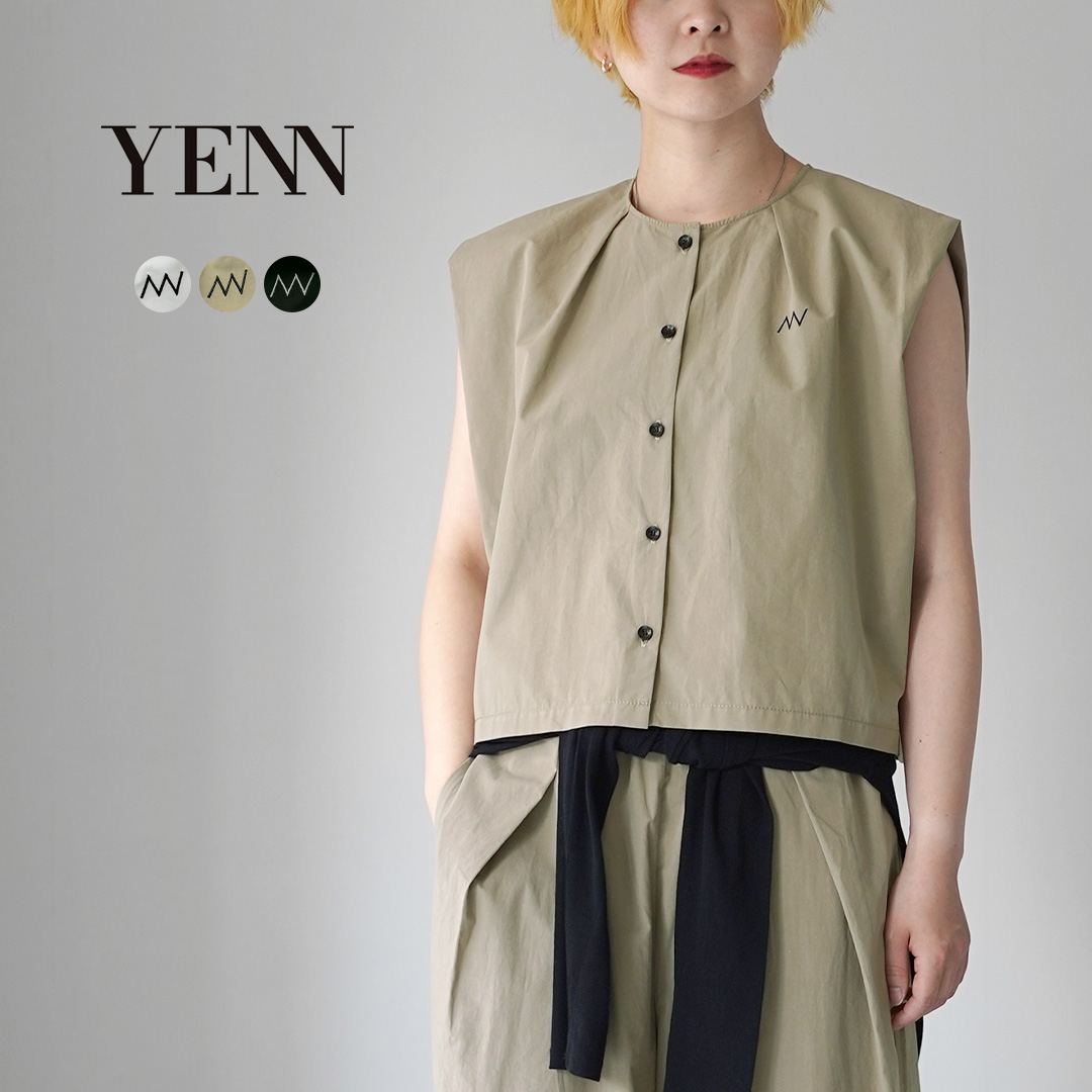 YENN YENN（イェン） スリーブレス シャツ / レディース ブラウス