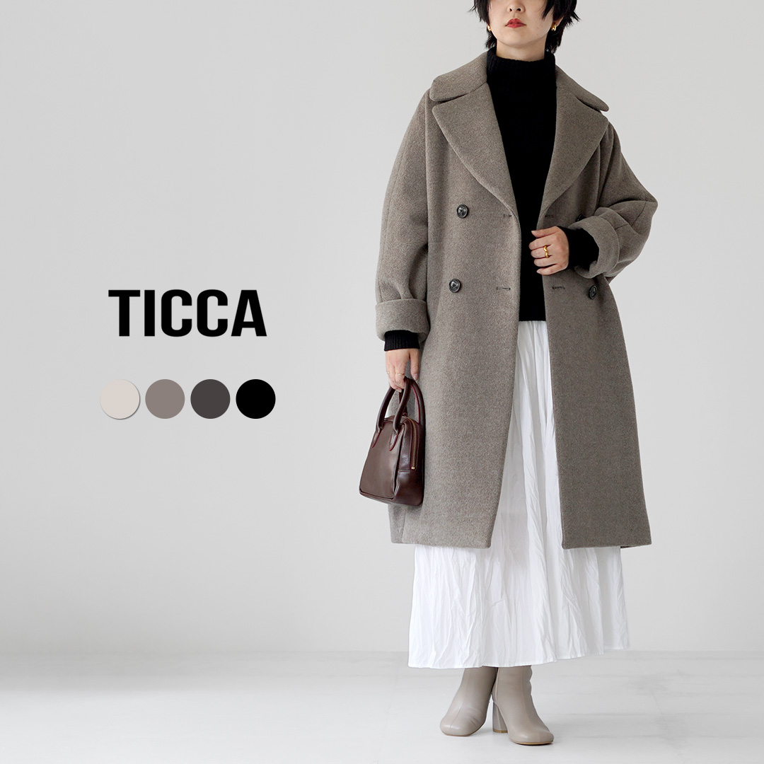 TICCA（ティッカ） テントコート 日本製 / レディース ピーコート P
