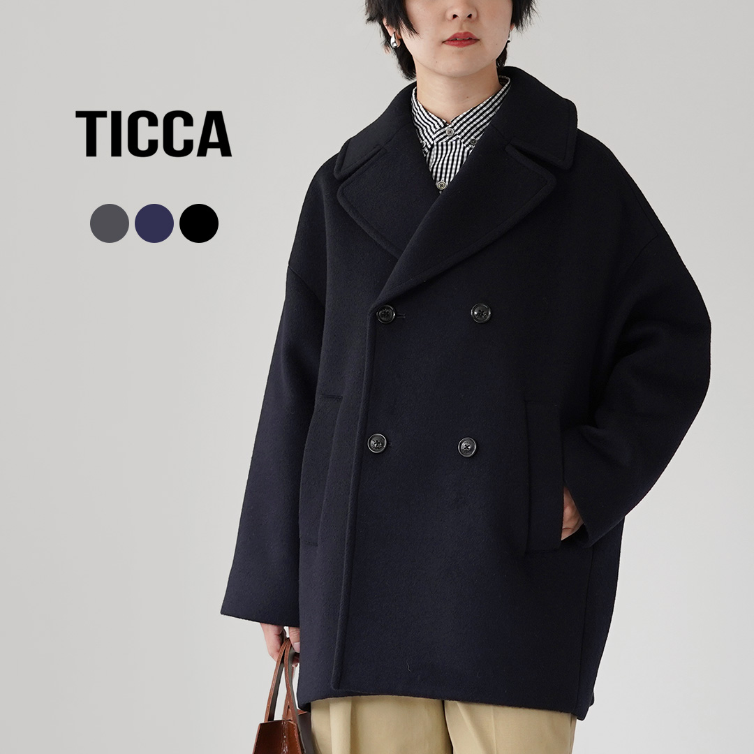TICCA（ティッカ） ピーコート 日本製 / レディース Pコート アウター