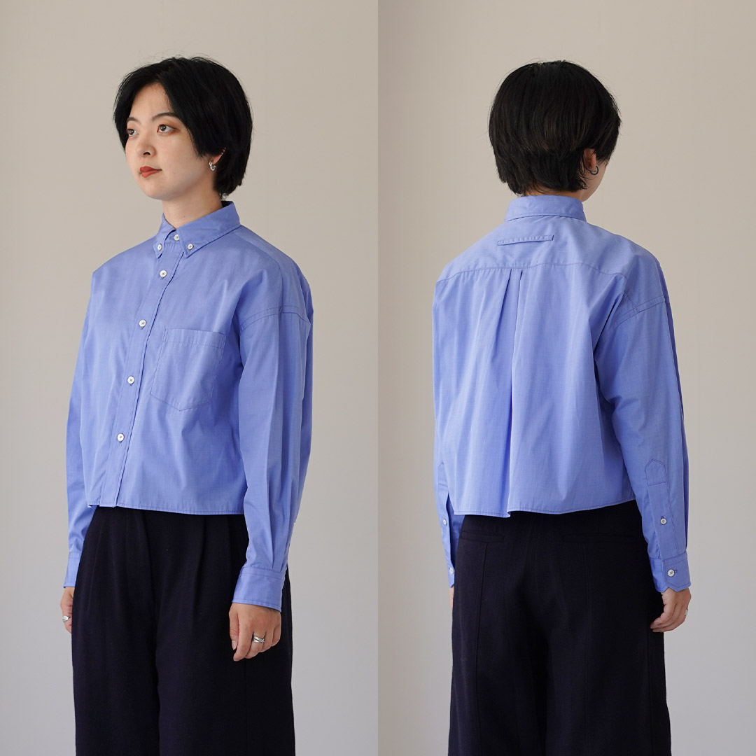 TICCA（ティッカ） B.D.シャツ 日本製 / レディース ショート 長袖