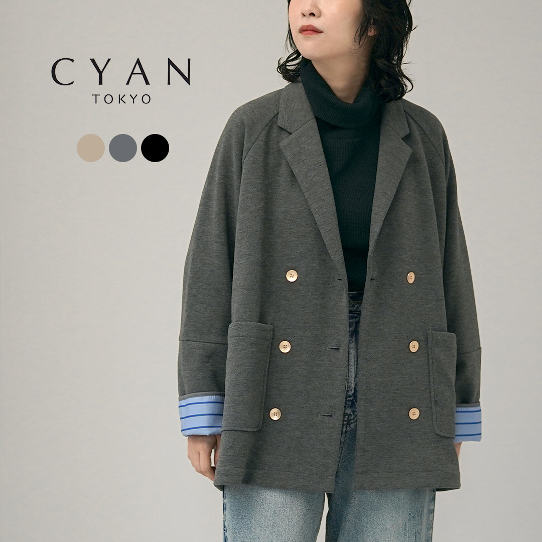 CYAN TOKYO（シアントーキョー） マイクロフリース Wジャケット