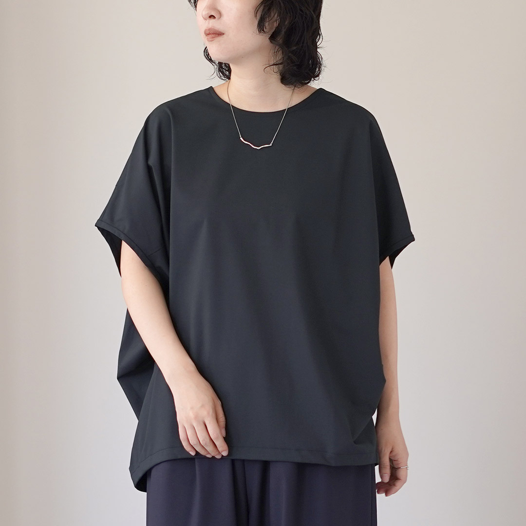 mizuiroind（ミズイロインド） T/R コクーンワイドプルオーバー 日本製