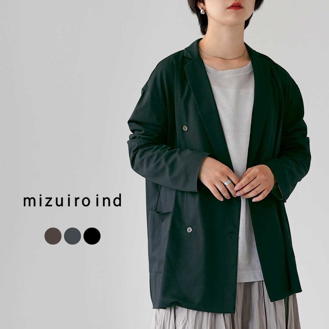 mizuiroind（ミズイロインド） カット ダブルブレステッド 