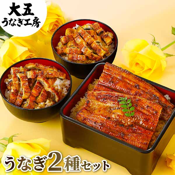 長蒲焼ときざみの国産うなぎ2種セット