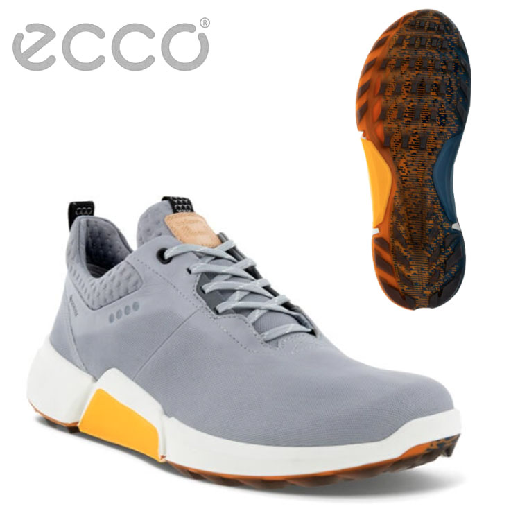 【大特価】エコー スパイクレス ゴルフシューズ バイオム ハイブリッド フォー 108204 01177 シルバーグレー ECCO MENS GOLF BIOM H4 GORE-TEX