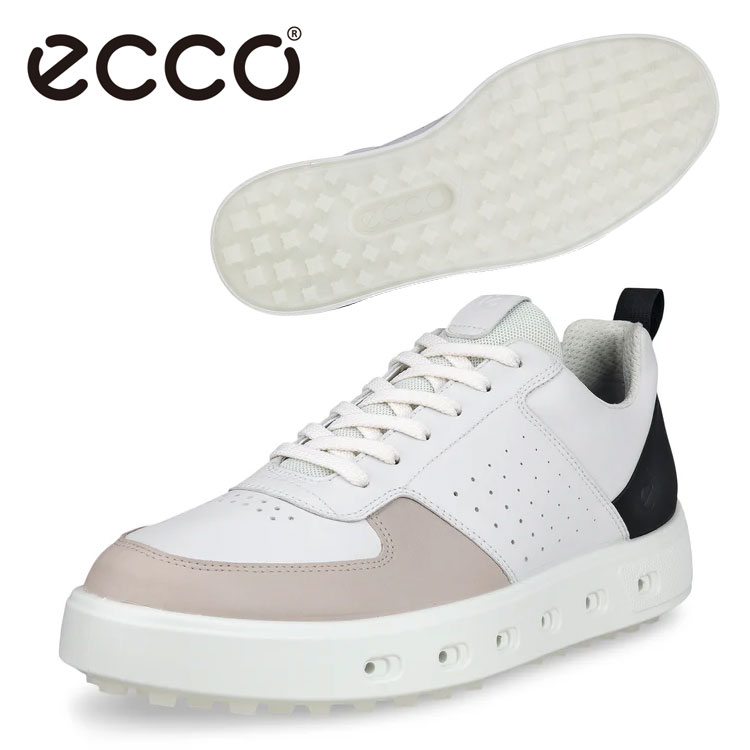 エコー スパイクレス ゴルフシューズ メンズ ストリート セブントゥエンティ GOLF STREET 720 ECCO MEN'S  WHITE/BLACK/GRAVEL 111704 61039 ゴルフ : 111704-61039 : 第一ゴルフ - 通販 -  Yahoo!ショッピング