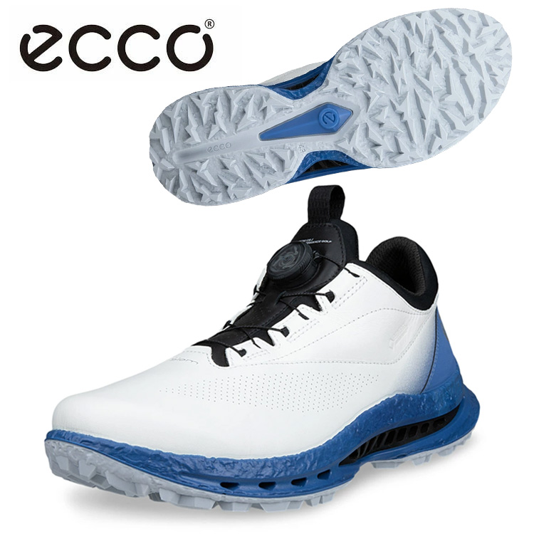 �G�R�[ �X�p�C�N���X �����Y �S���t�V���[�Y ECCO Golf Biom C5 Men WHITE/FEDERAL BLUE 132614-61583