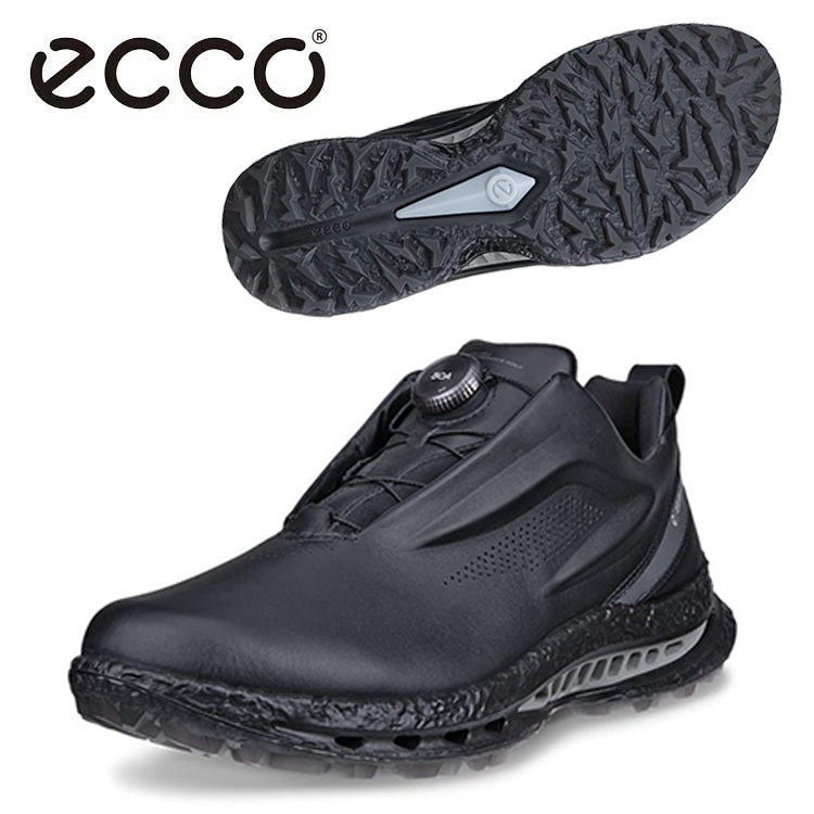 �G�R�[ �X�p�C�N���X �����Y �S���t�V���[�Y ���U�[ �S�A�e�b�N�X ECCO Mens BIOM C5 Gore-Tex 132634 51162 BLACK/DARK SILVER
