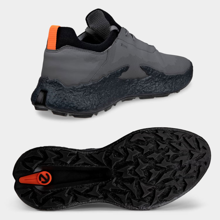 347番 美品ecco biom ゴルフシューズ38 24.0cmスパイクレス ecco（エコー） スパイクレス メンズ ゴルフシューズ レザーウォーター