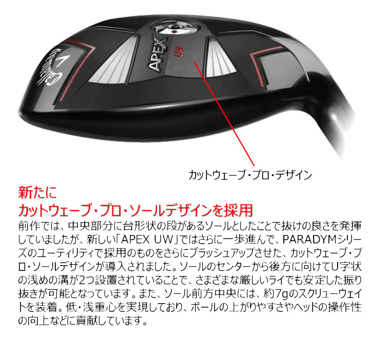 キャロウェイ エイペックスプロ 2024 7番 モーダス105