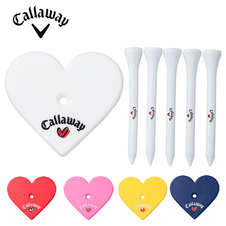 キャロウェイ ラブキャロウェイ ハートティーセット ウィメンズ 23 JM LOVE Callaway ティー ゴルフ ネコポス対応