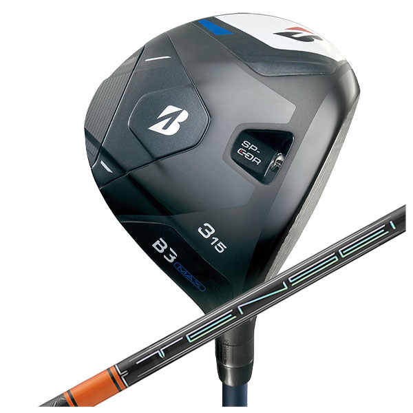BRIDGESTONE GOLF - 【製造会社カスタム】 ブリヂストン ゴルフ B3 MAX フェアウェイウッド 三菱ケミカル テンセイ PRO オレンジ色 1K 続きもの 矢がら 2024 クラブ（メンズ）-ゴルフ-フェアウェイウッド