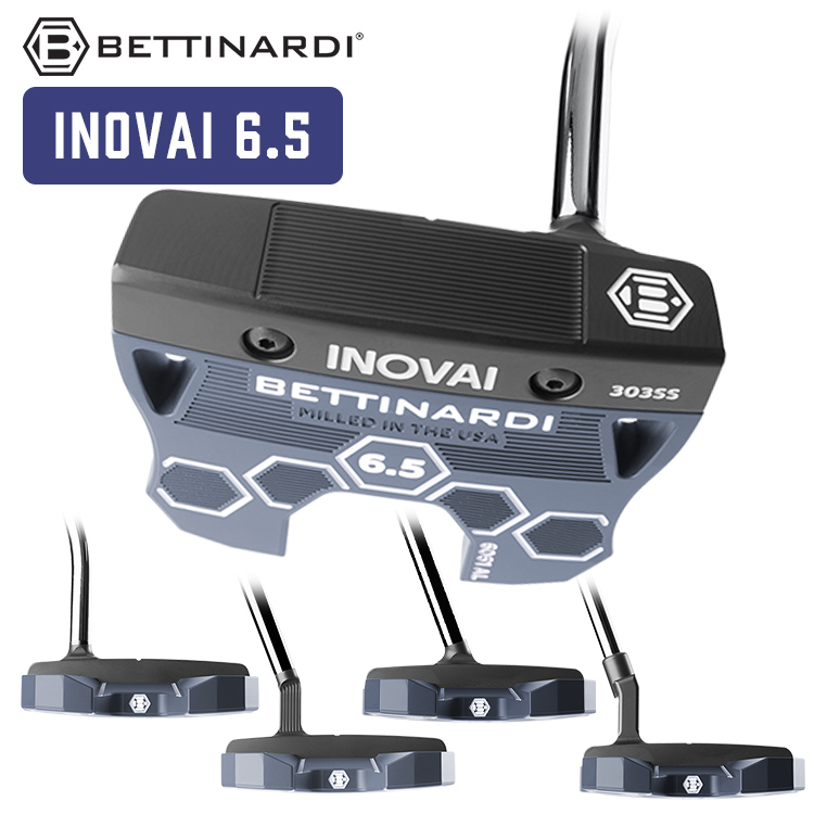 【カスタムオーダー】ベティナルディ パター INOVAI 6.5 レギュラー レフティ用あり プランバー スラント スパッド センター BETTINARDI イノベイ : 24inovai65reg : 第一ゴルフ 82,500円