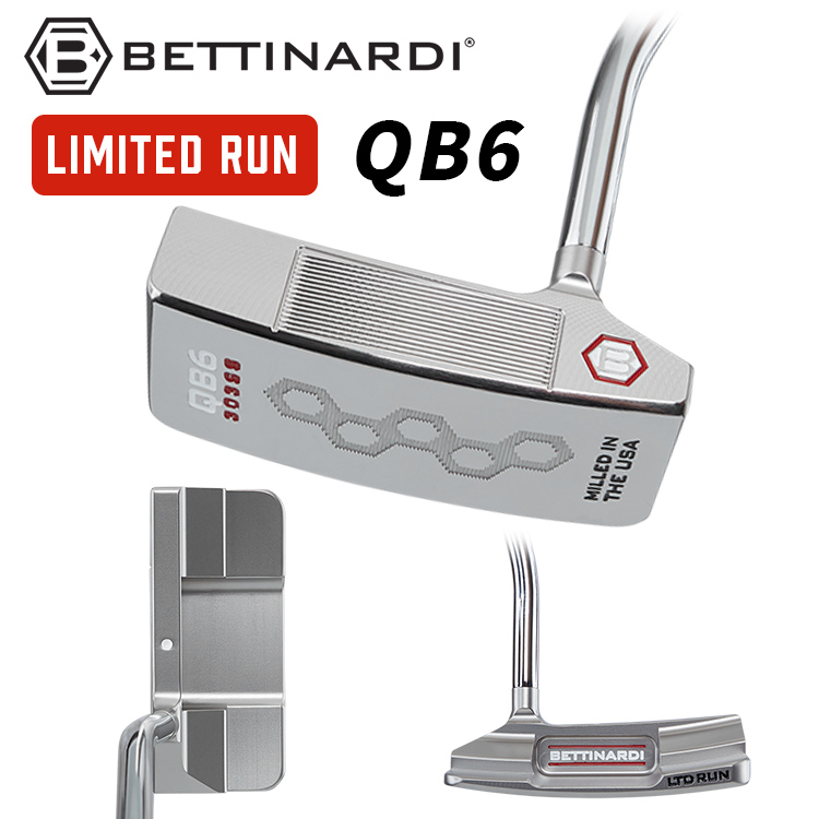 【カスタムオーダー】ベティナルディ パター LIMITED RUN QB6 BETTINARDI リミテッドラン｜daiichigolf