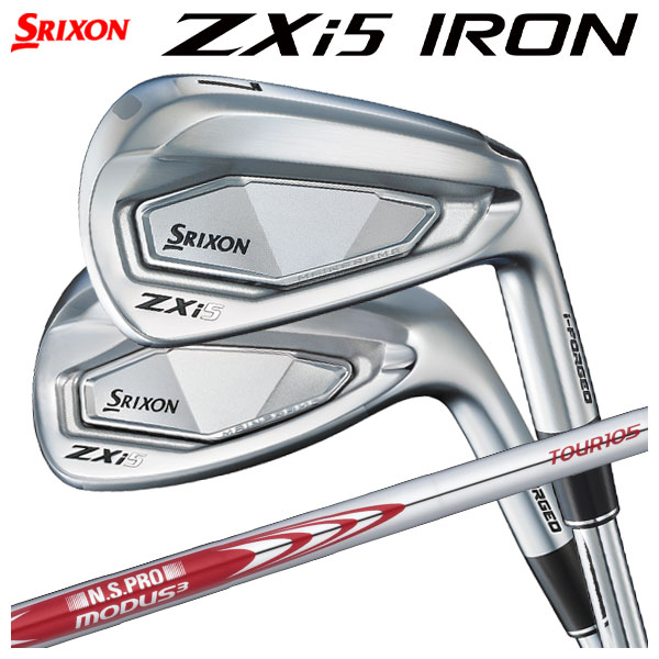 【2024年11月9日】 スリクソン ZXi5 アイアン #5-Pw(6本セット) N.S.PRO MODUS3 TOUR 105 スチールシャフト 日本正規品 SRIXON ZX iシリーズ