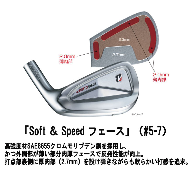 フジクラシャフトダイヤモンドスピーダー（アイアンセット