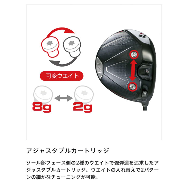 BRIDGESTONE GOLF 【ヘッド単体・高反発加工セット】 ブリヂストン