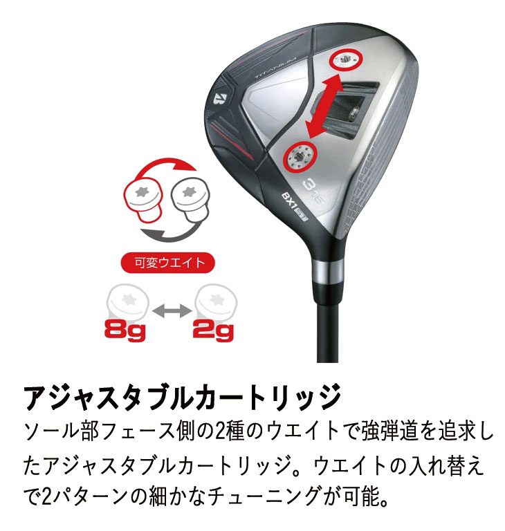 【第一ゴルフオリジナル】 ブリヂストン ゴルフ BX1ST フェアウェイウッド USTマミヤ LIN-Q EX【リンク EX】FW用 シャフト メンズ 右用 2025の画像