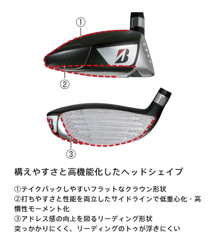 BRIDGESTONE GOLF 【メーカーカスタム】 ブリヂストン ゴルフ BX2 HT
