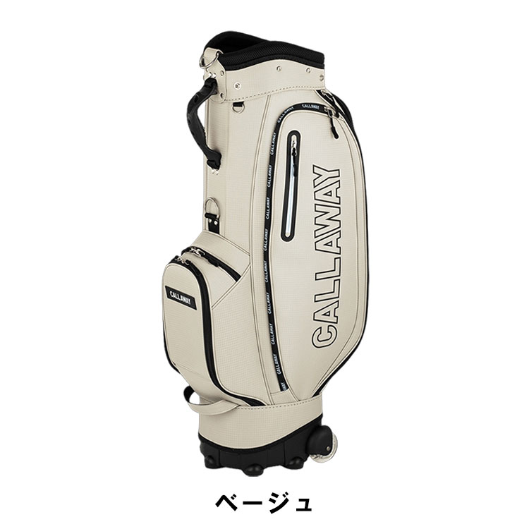 Callaway キャディバッグ（色：ベージュ系）｜ゴルフ用バッグ｜ゴルフ
