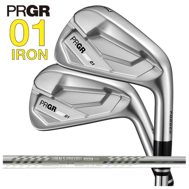 PRGR（プロギア） 01 アイアンセット #6〜Pw 5本 スペックスチール3
