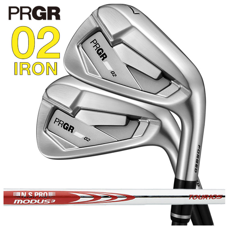 PRGR（プロギア） 02 アイアン #6〜Pw(5本セット) N.S.PRO モーダス3 