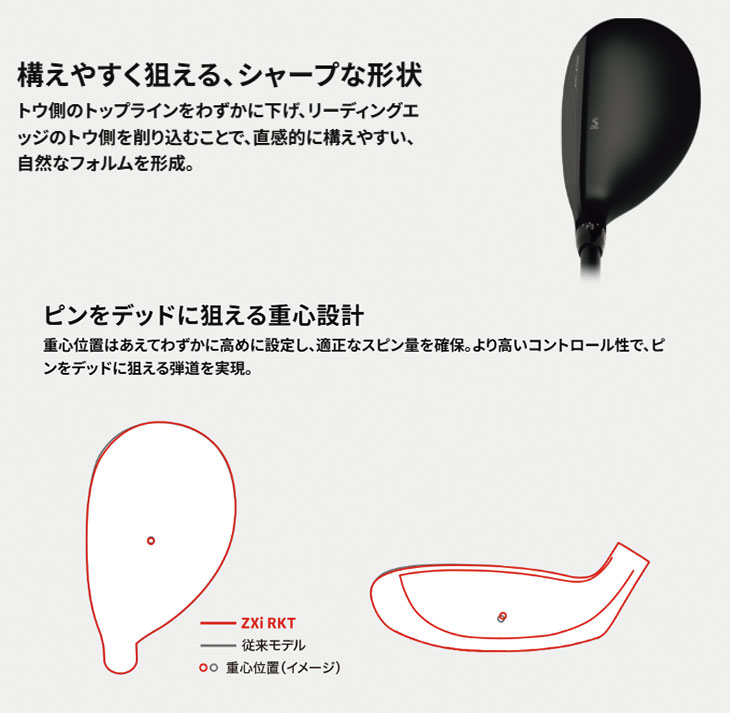 9月12日発売】 スリクソン ZXi RKT ハイブリッド N.S.PRO 950GH NEO