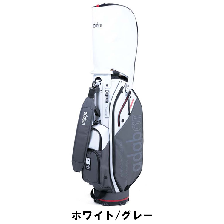 adabat キャディバッグ（色：ネイビー系）｜ゴルフ用バッグ｜ゴルフ