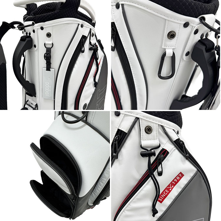 adabat キャディバッグ（色：ネイビー系）｜ゴルフ用バッグ｜ゴルフ