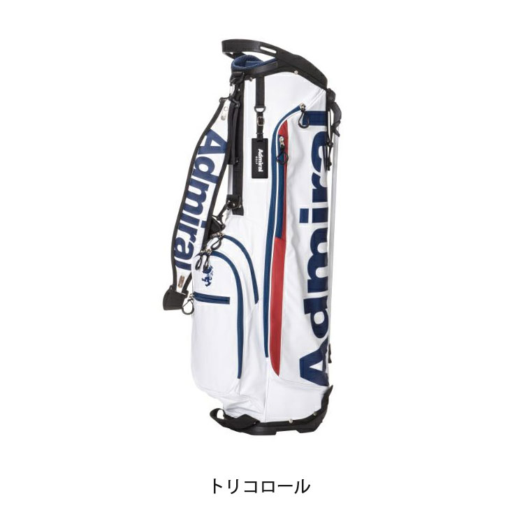 (ポイント10倍) アドミラル ゴルフ スタンド キャディバッグ 軽量 8.5型 46インチ対応 ADMIRAL GOLF ADMG3ACA｜daiichigolf｜05