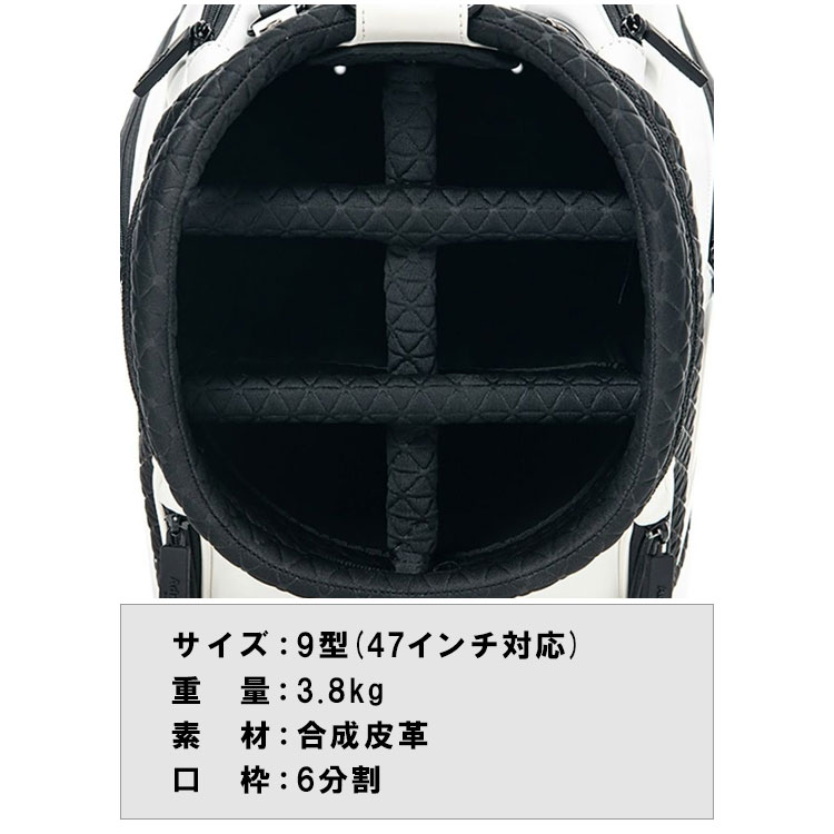 アドミラル ゴルフ カート キャディバッグ admg5ac2 【9.0型】黒 優勝