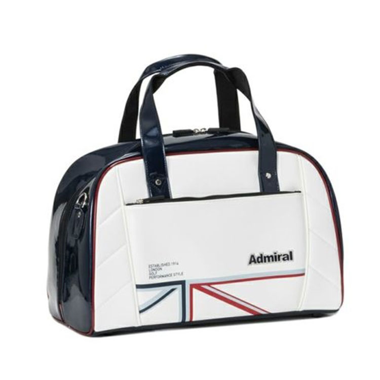 Admiral ゴルフ ボストンバッグ（色：ホワイト系）｜ゴルフ用バッグ